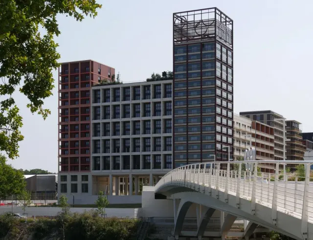 Vue d'ensemble du Village Olympique Paris 2024 — projet terminé